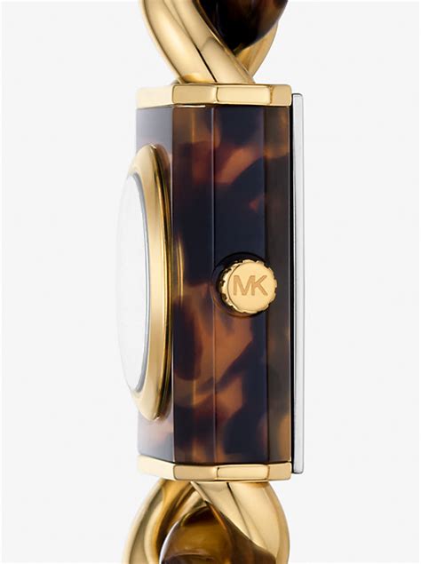 Petite Lock Pavé Gold